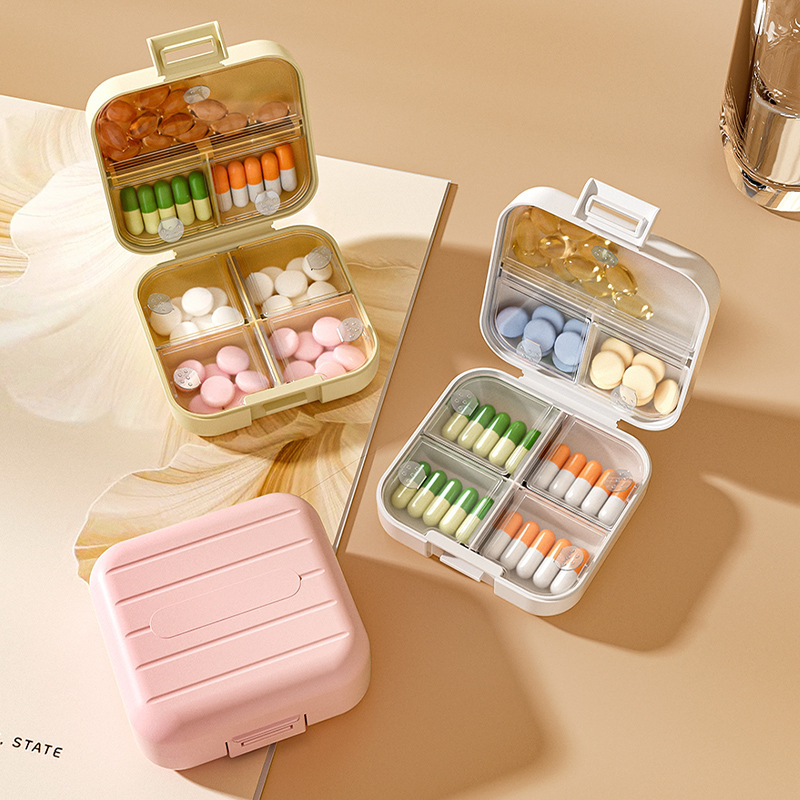 Travel Portable Medicine Dispe - Tablets 评论和价格