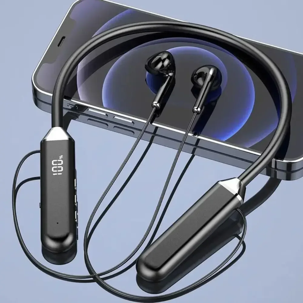 Magnetic Earphone D18 Wireless - Magnetic Neckband Sports Earphones 评论和价格