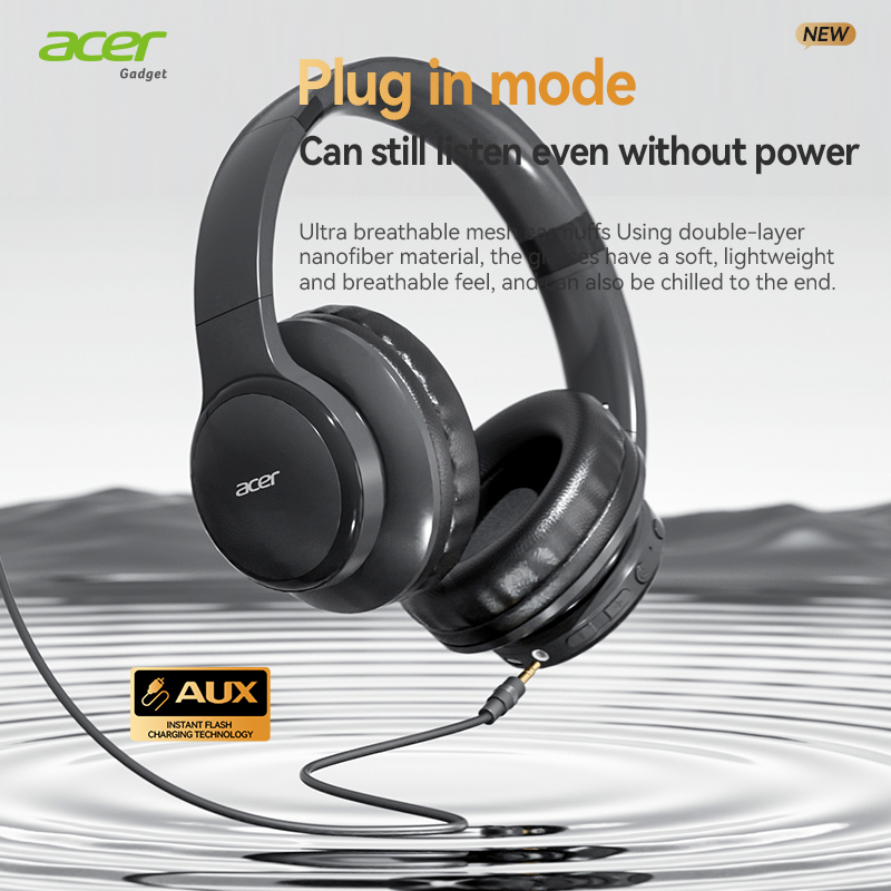 Acer Ohr559 Wireless Bluetooth - Anc Wireless Over Ear Headphones 评论和价格