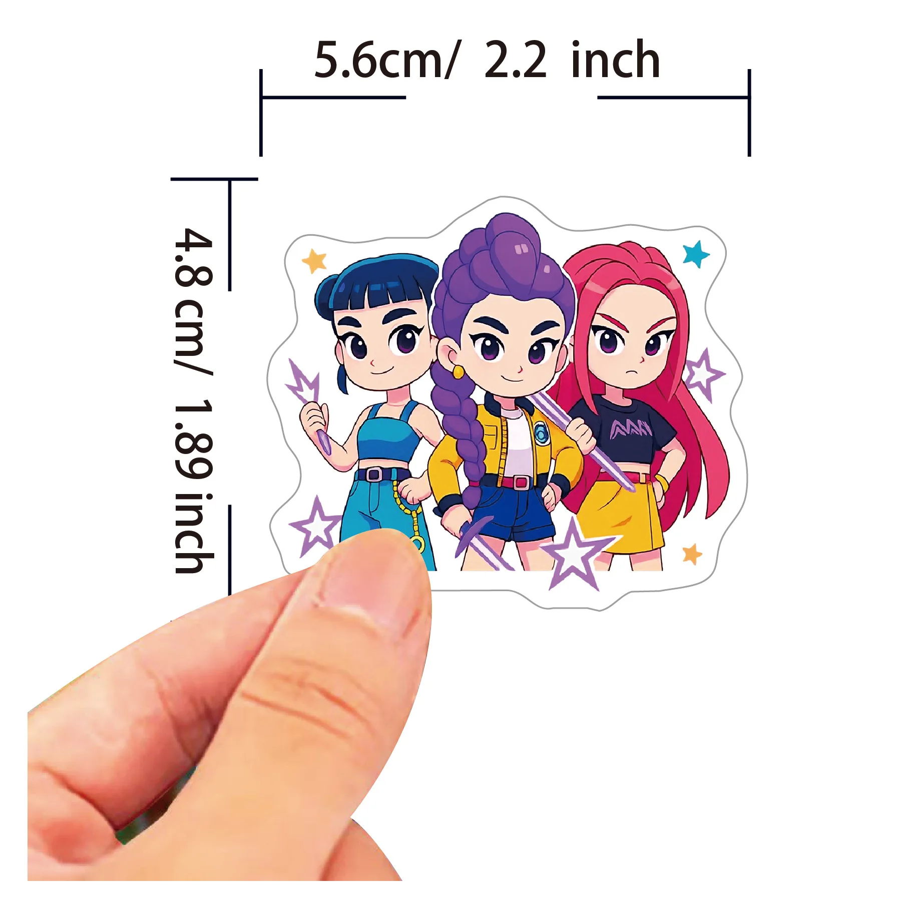 60Pcs Anime Girls Lumi Mila Zo - Laptops 评论和价格
