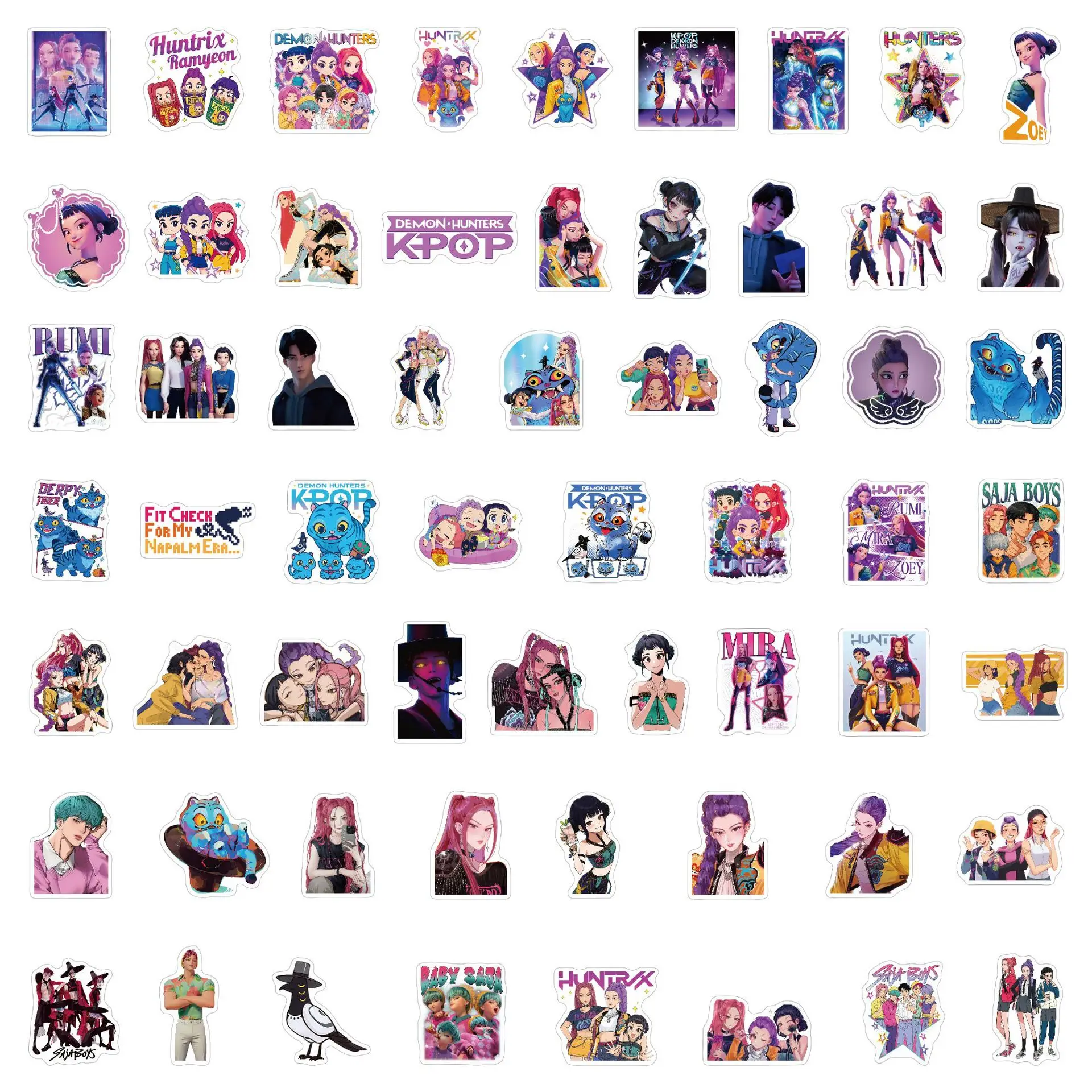 60Pcs Anime Girls Lumi Mila Zo - Laptops 评论和价格