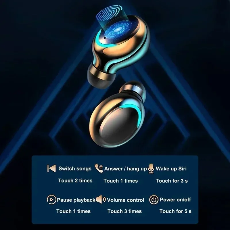 Bluetooth Headphones 9D Stereo - Tws Earbuds Bluetooth 5.3 评论和价格