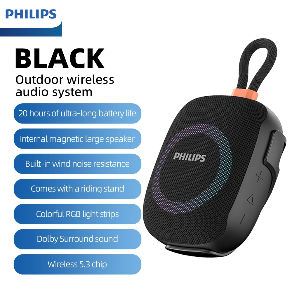 Philips TAS1150/TAS1160 Blueto - Portable Bluetooth Speaker Waterproof Ipx7 评论和价格