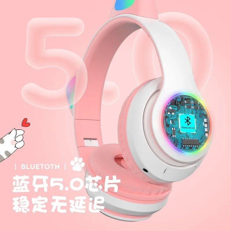 Cat Ear Bluetooth Headphones W - Cat Ear Bluetooth Headset Led 评论和价格