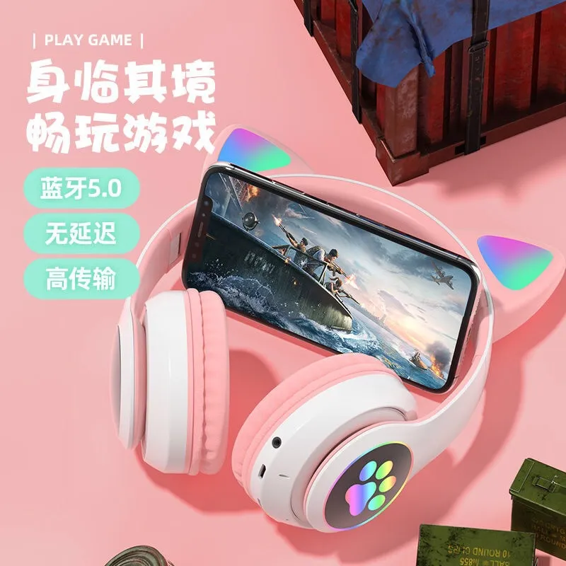 Cat Ear Bluetooth Headphones W - Cat Ear Bluetooth Headset Led 评论和价格