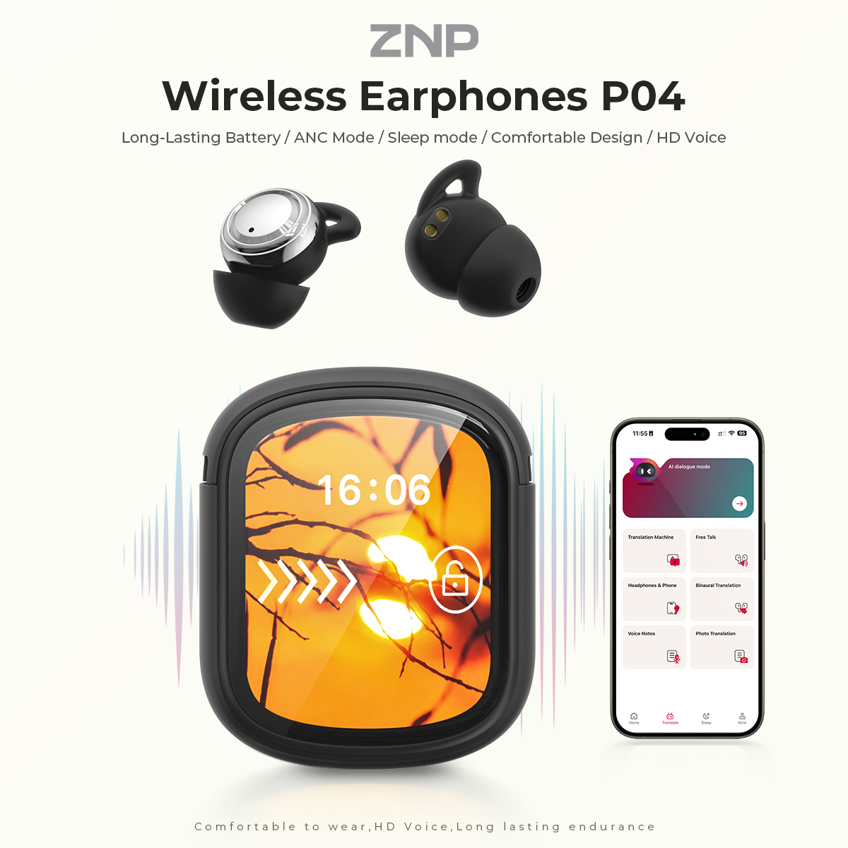 ZNP P04 Sleeping Aid Earbuds A - Headphones 评论和价格