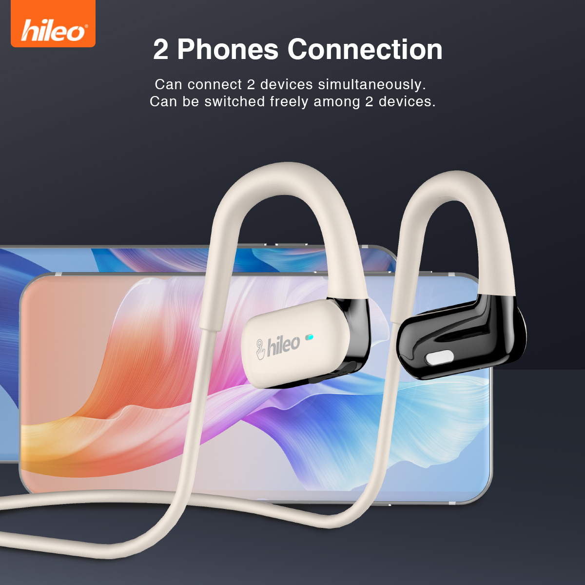 Hileo Hi77 Speakers Bluetooth  - Open Ear Air Conduction Headphones 评论和价格