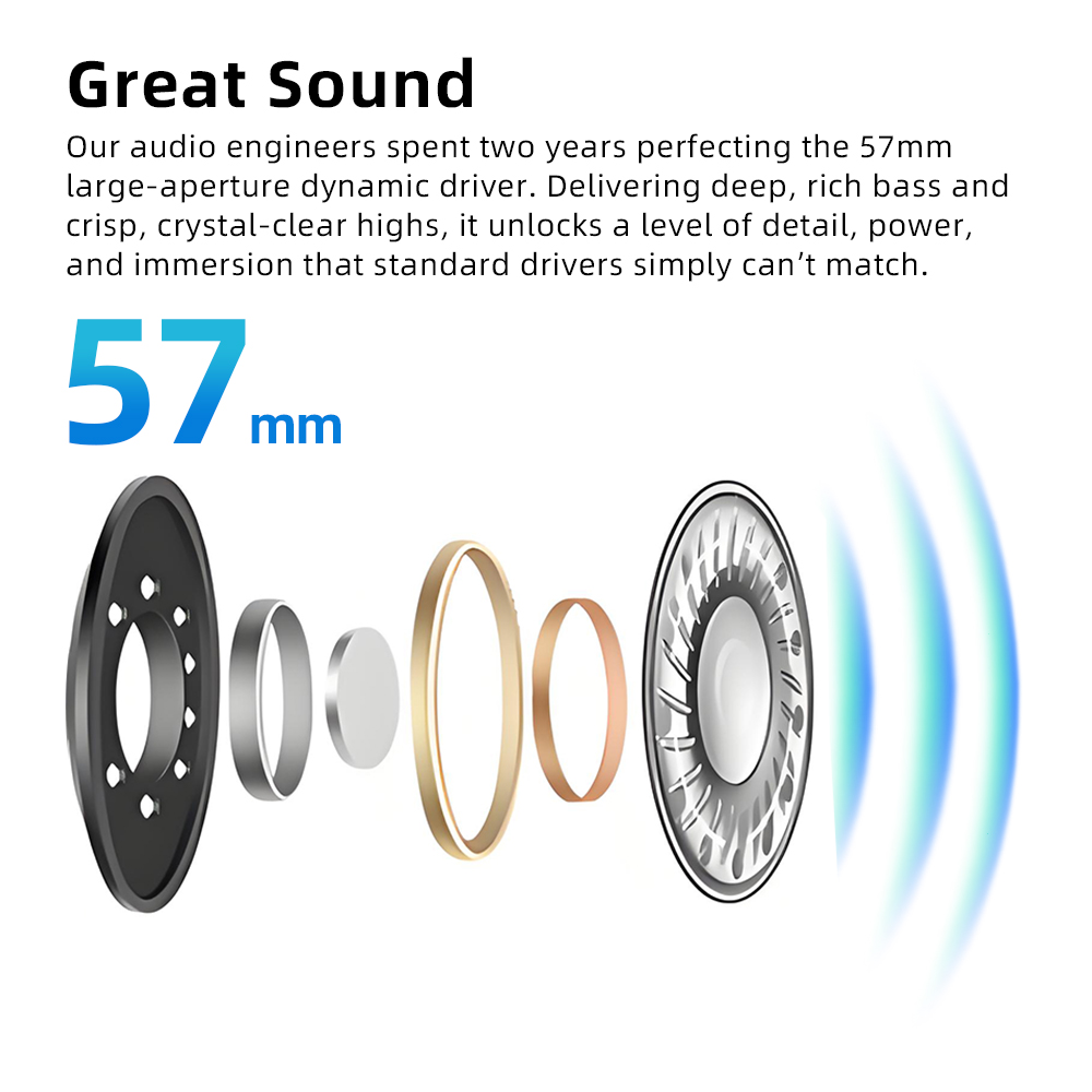 Bluedio 57mm Driver Wireless H - Anc Wireless Over Ear Headphones 评论和价格