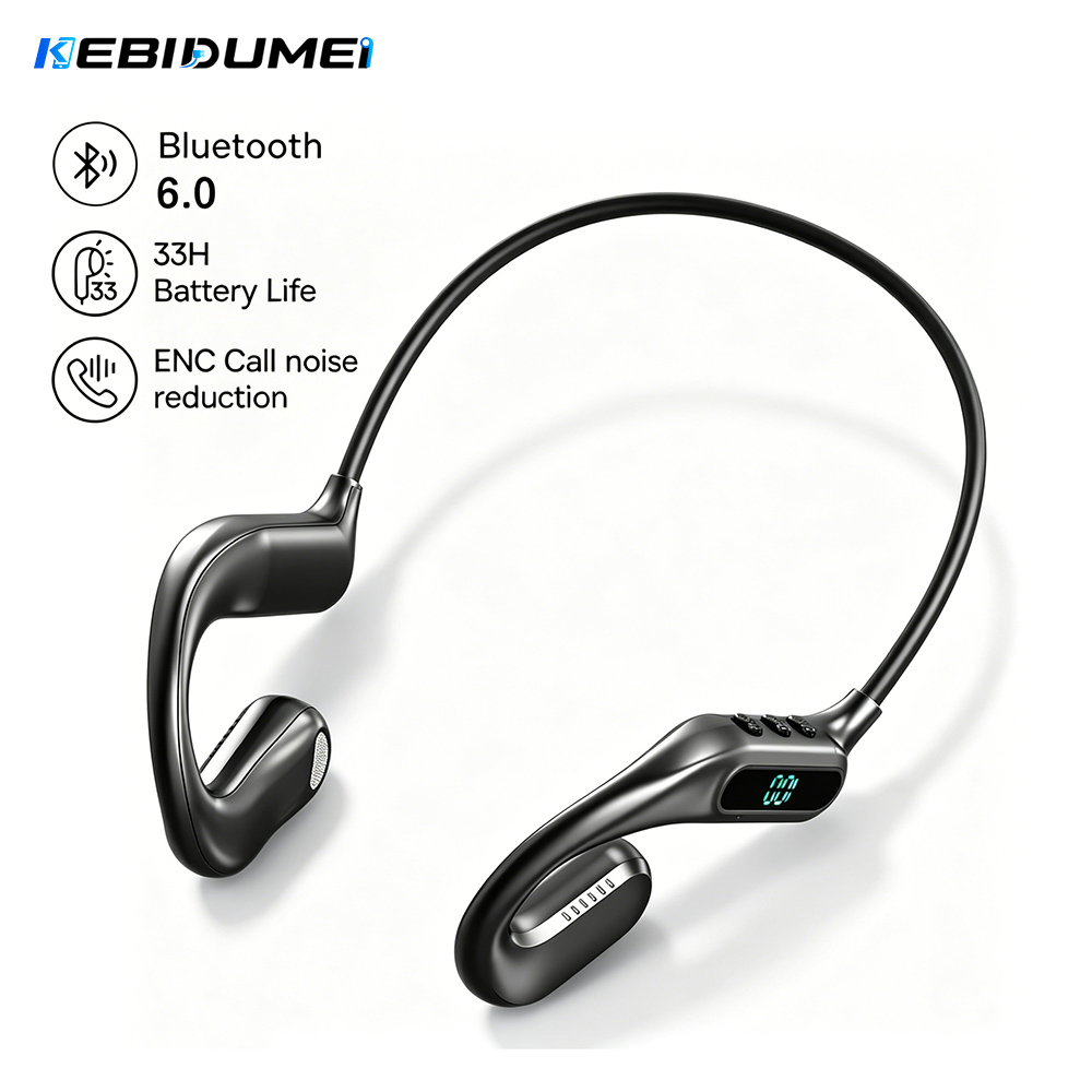 KEBIDUMEI Open Ear Bluetooth 6 - Bone Conduction Running Headphones 评论和价格