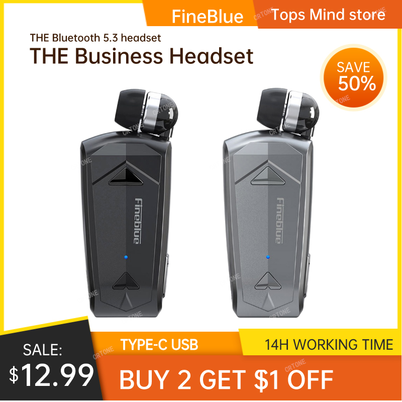 Fineblue F520 Mini Wireless Ea - Type C Wired Earphones With Mic 评论和价格
