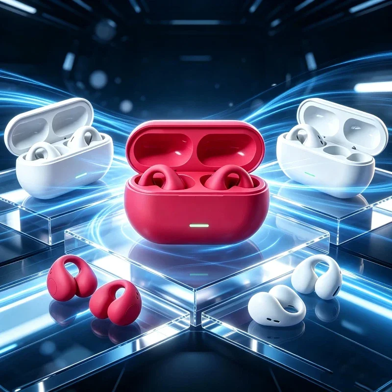 T75 Bluetooth Headset 5.3 Wire - Open Ear Air Conduction Headphones 评论和价格