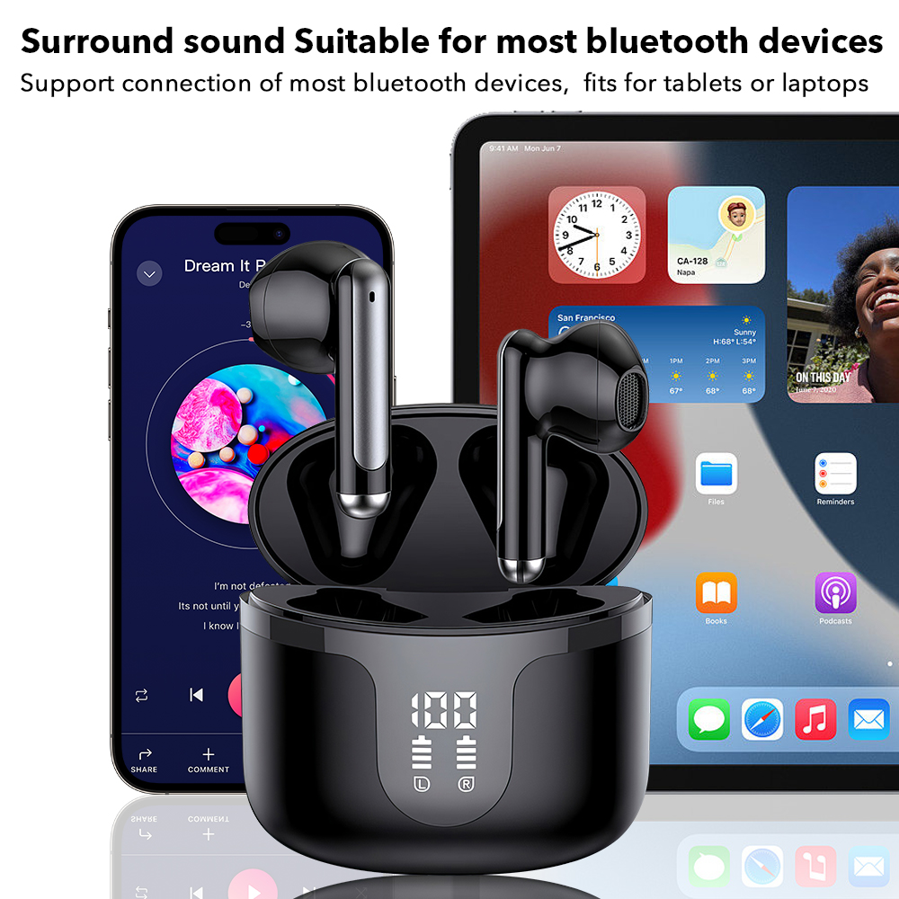 Mpow S47 True Wireless Bluetoo - Tws Earbuds Bluetooth 5.3 评论和价格