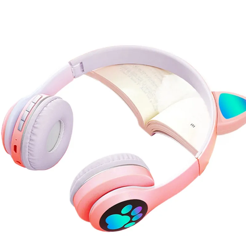 Cat Ear Wireless Headphones Bl - Cat Ear Bluetooth Headset Led 评论和价格