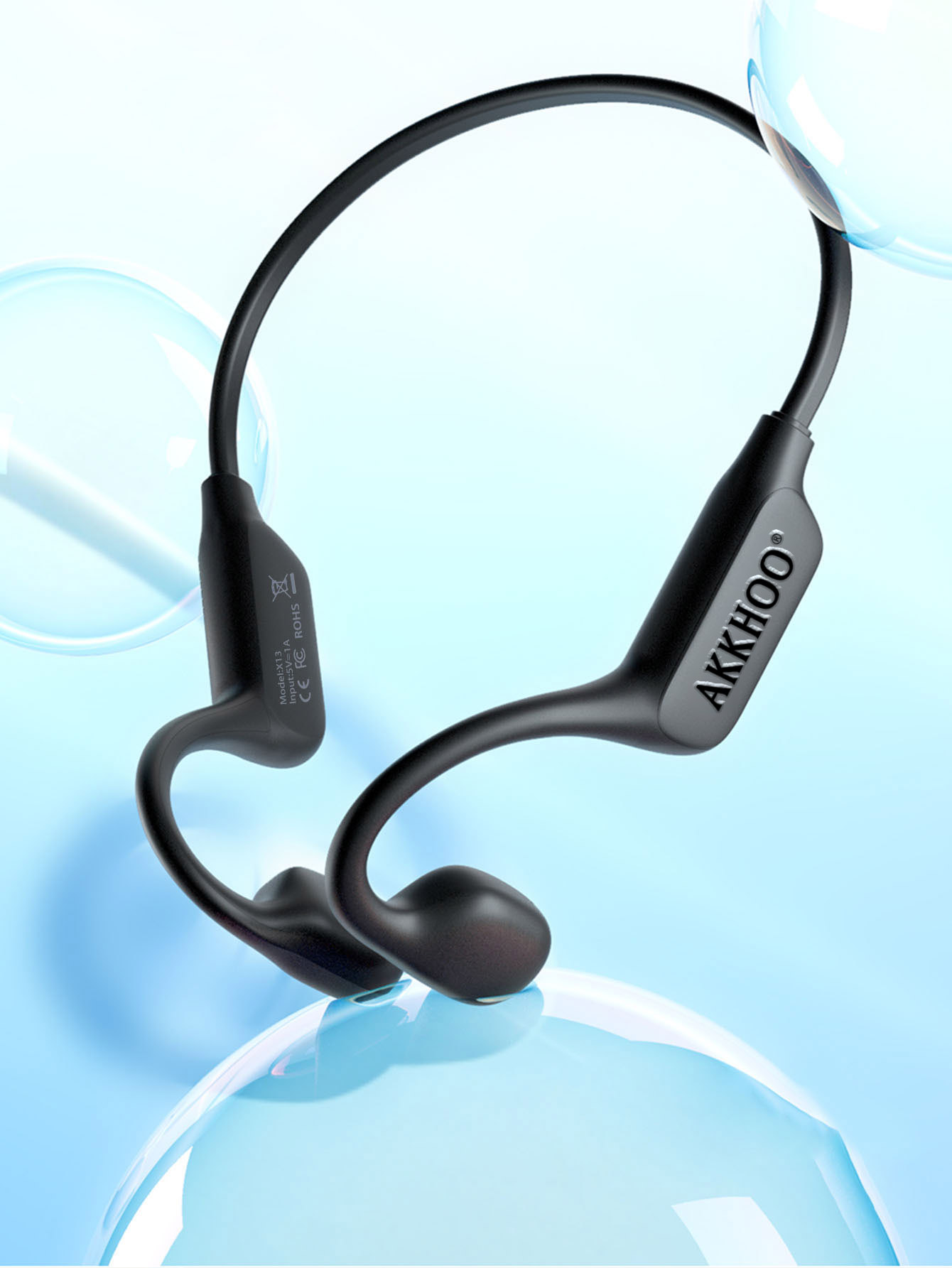 Open Ear Bone Conduction Bluet - Bone Conduction Running Headphones 评论和价格
