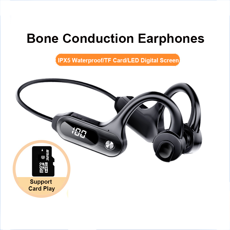 Bone Conduction Bluetooth 5.3  - Bone Conduction Running Headphones 评论和价格