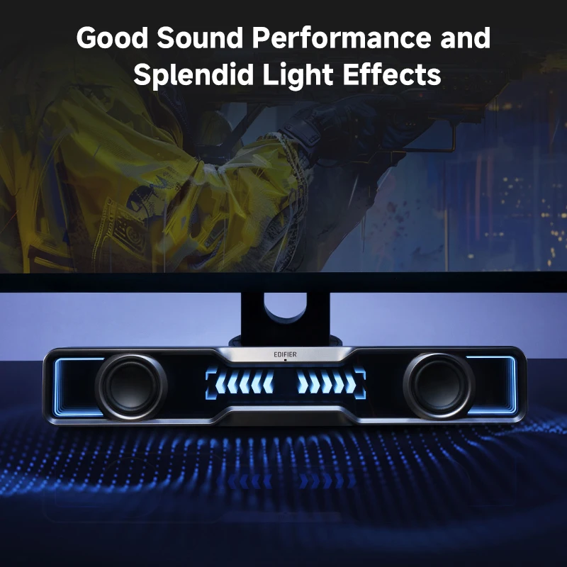 Edifier QS30 Computer Speakers - Rgb Computer Soundbar For Pc 评论和价格
