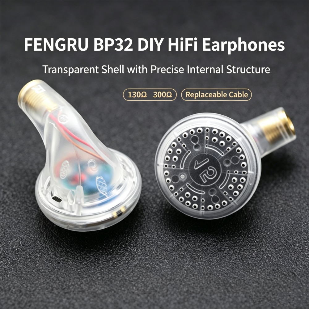 FENGRU BP32 Diy 130 ohm Beryll - Planar Magnetic Iem Earphones 评论和价格