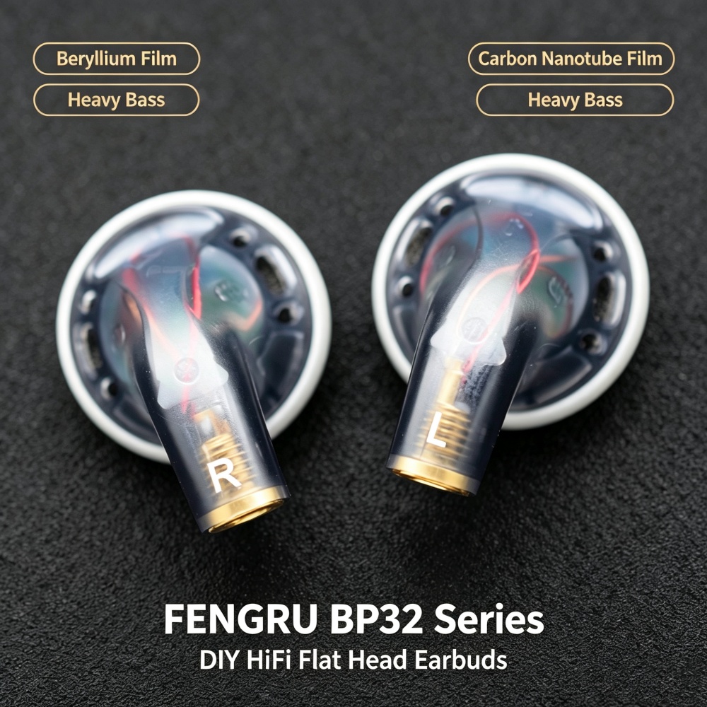 FENGRU BP32 Diy 130 ohm Beryll - Planar Magnetic Iem Earphones 评论和价格