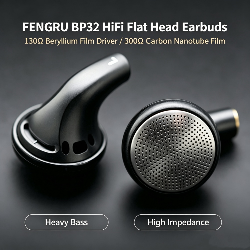 FENGRU BP32 Diy 130 ohm Beryll - Planar Magnetic Iem Earphones 评论和价格
