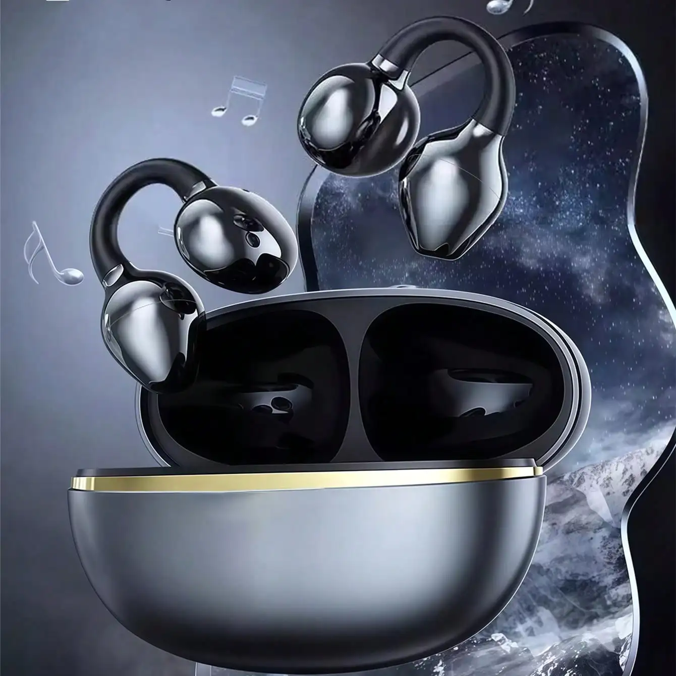 Open Ear Bluetooth Headset Cli - Open Ear Air Conduction Headphones 评论和价格