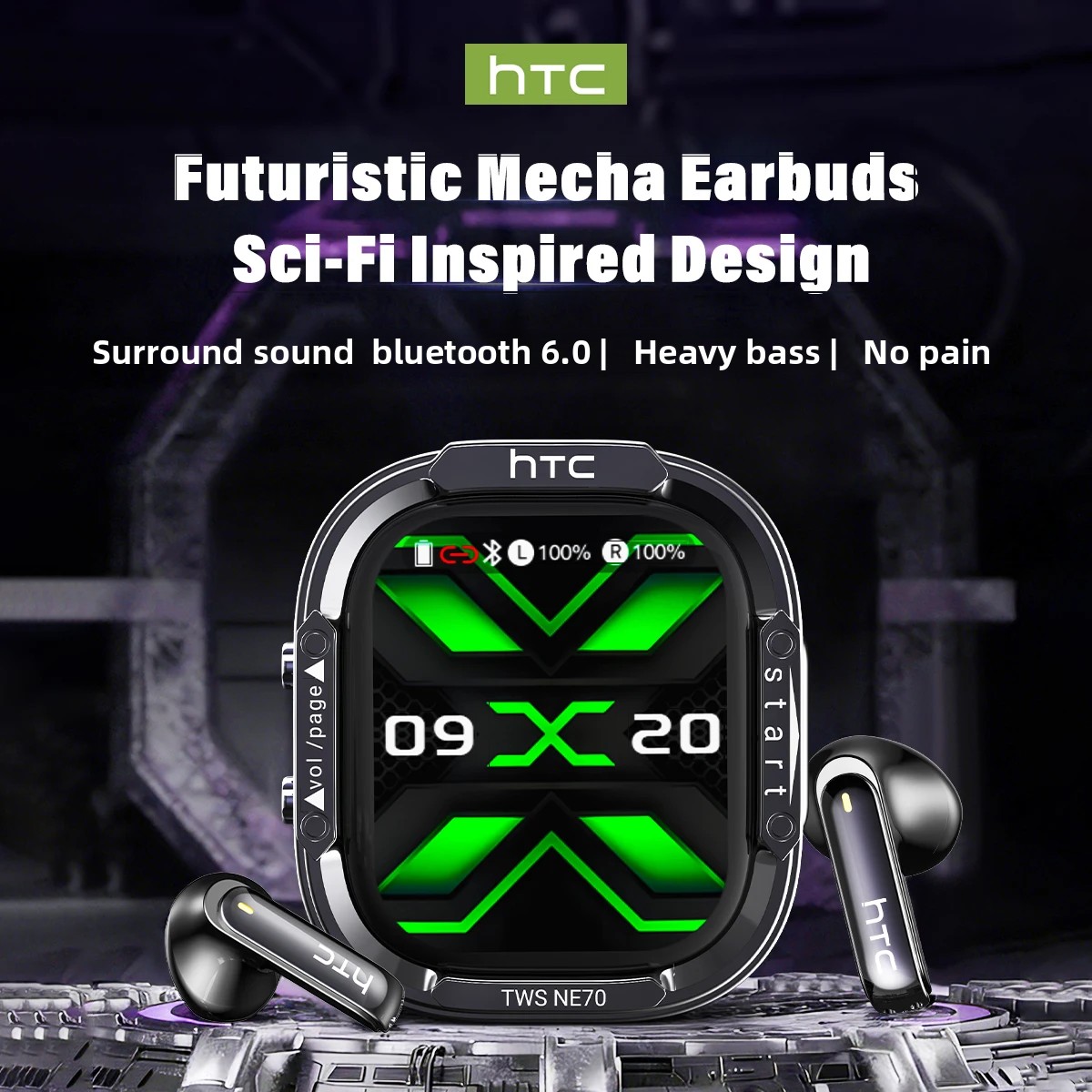 HTC NE70 Bluetooth V6.0 Headph - Sleep Mask Headphones Bluetooth 评论和价格
