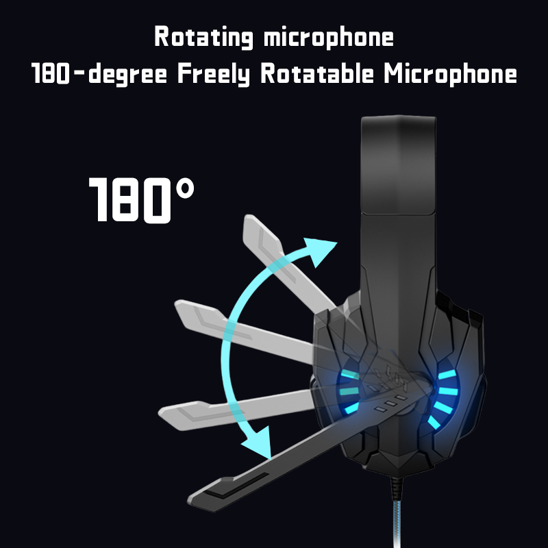 A7 Headphones Wired Gaming Hea - Gaming Headset With Mic Rgb 评论和价格