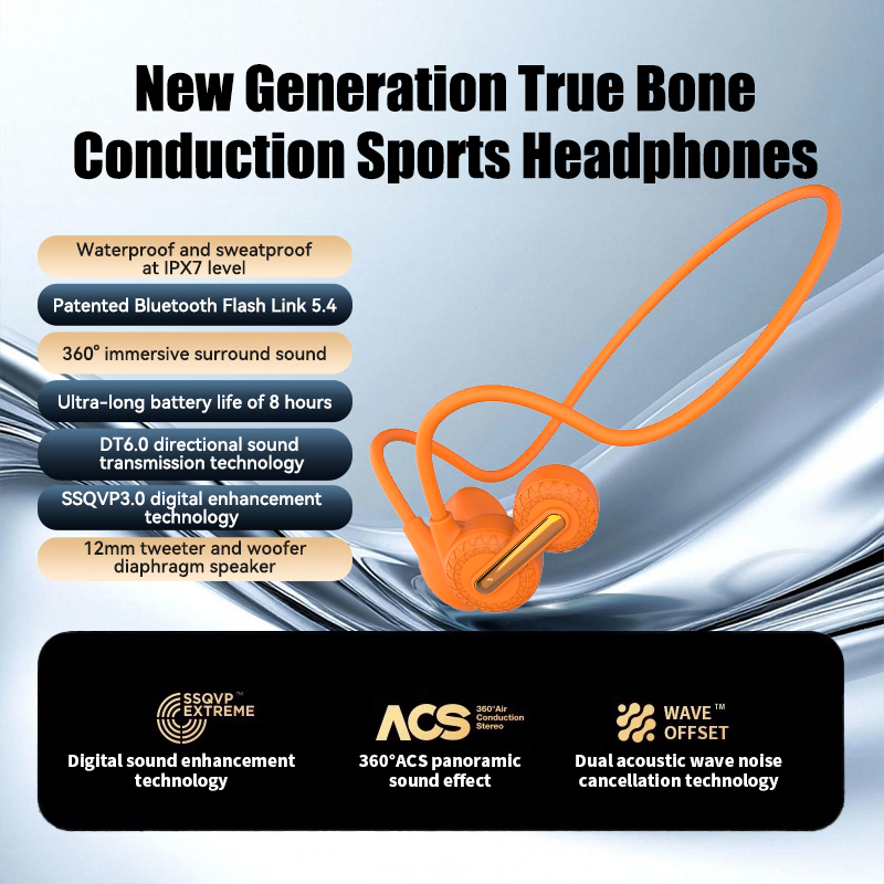 Bone Conduction Bluetooth Spor - Bone Conduction Running Headphones 评论和价格