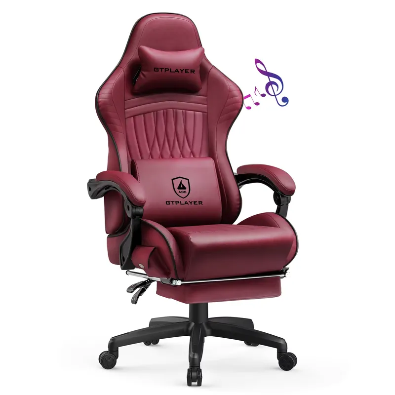 GTPLAYER Gaming Chair with Spe - Speakers 评论和价格