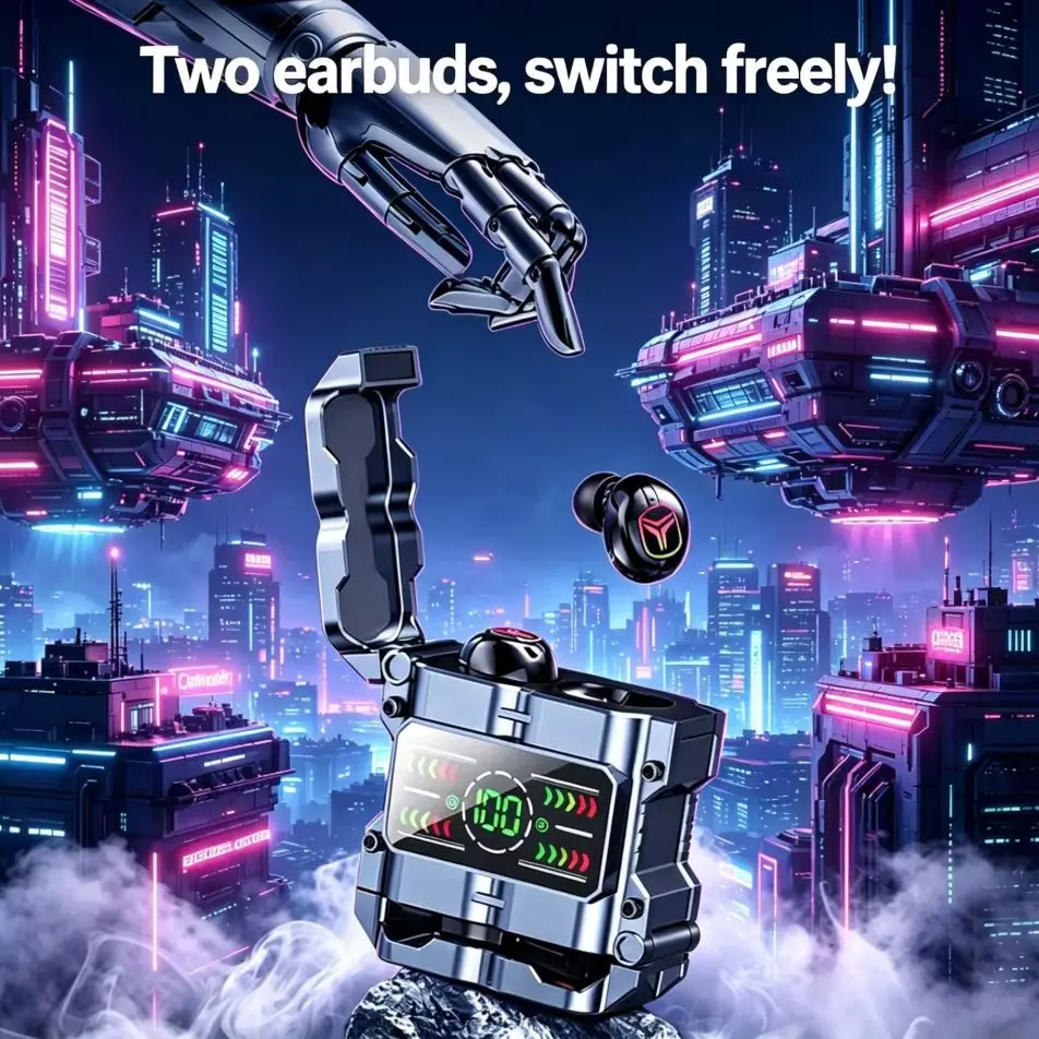 Mecha TWS Bluetooth 5.3 Gaming - Gaming Headset With Mic Rgb 评论和价格