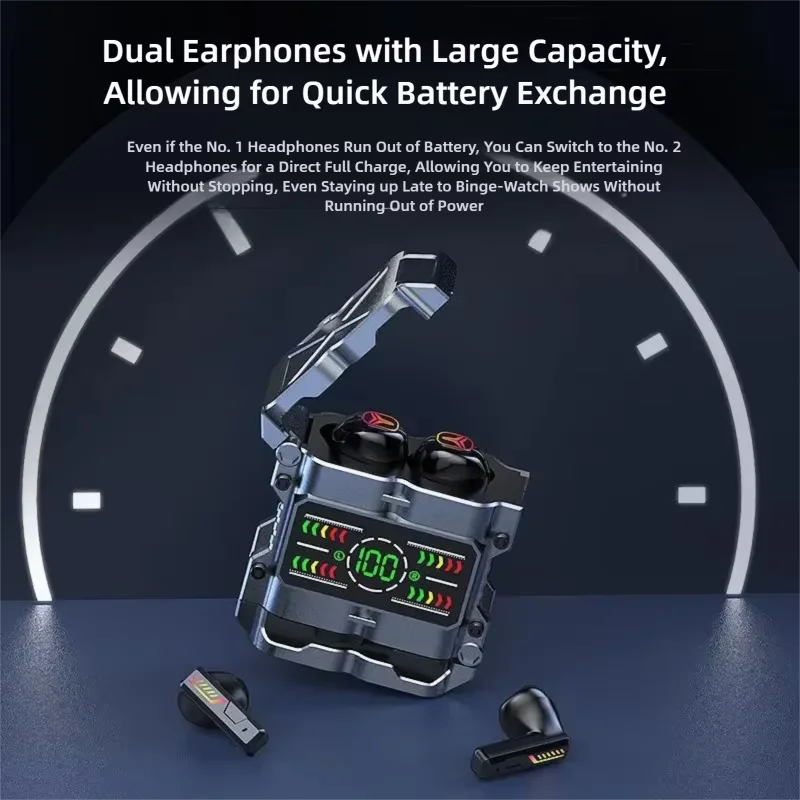 Mecha TWS Bluetooth 5.3 Gaming - Gaming Headset With Mic Rgb 评论和价格