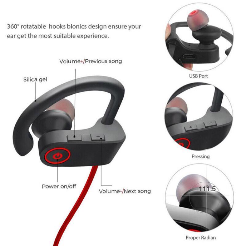 New Wireless Earphone Bluetoot - Magnetic Neckband Sports Earphones 评论和价格