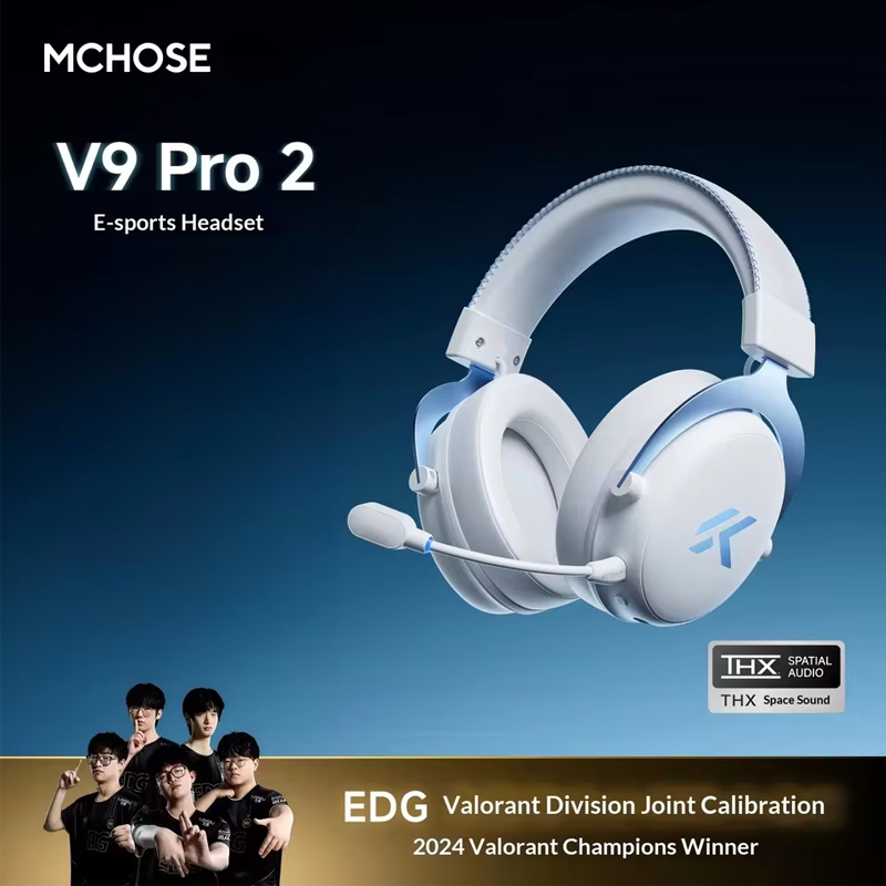 MCHOSE V9 Pro 2 E-sports Wirel - Anc Wireless Over Ear Headphones 评论和价格