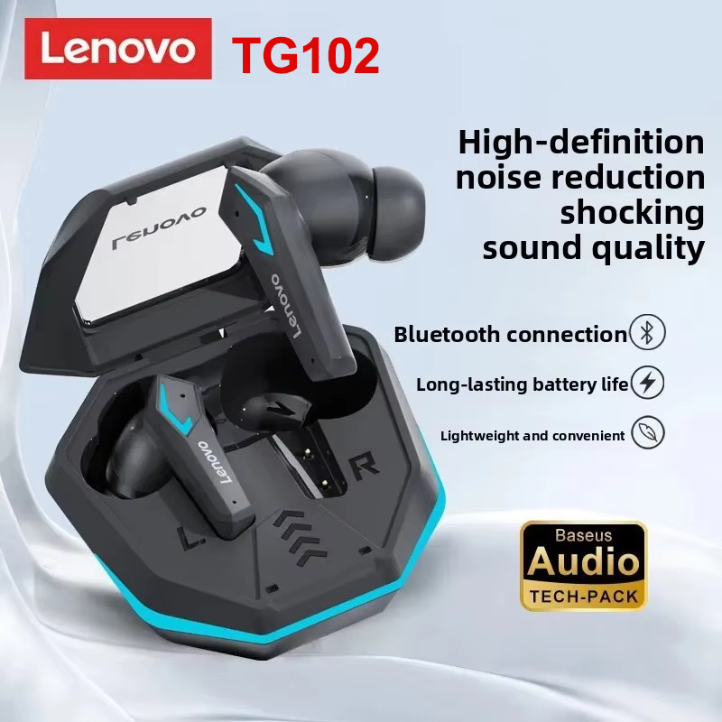 Lenovo TG102 Gaming Wireless E - Gaming Headset With Mic Rgb 评论和价格